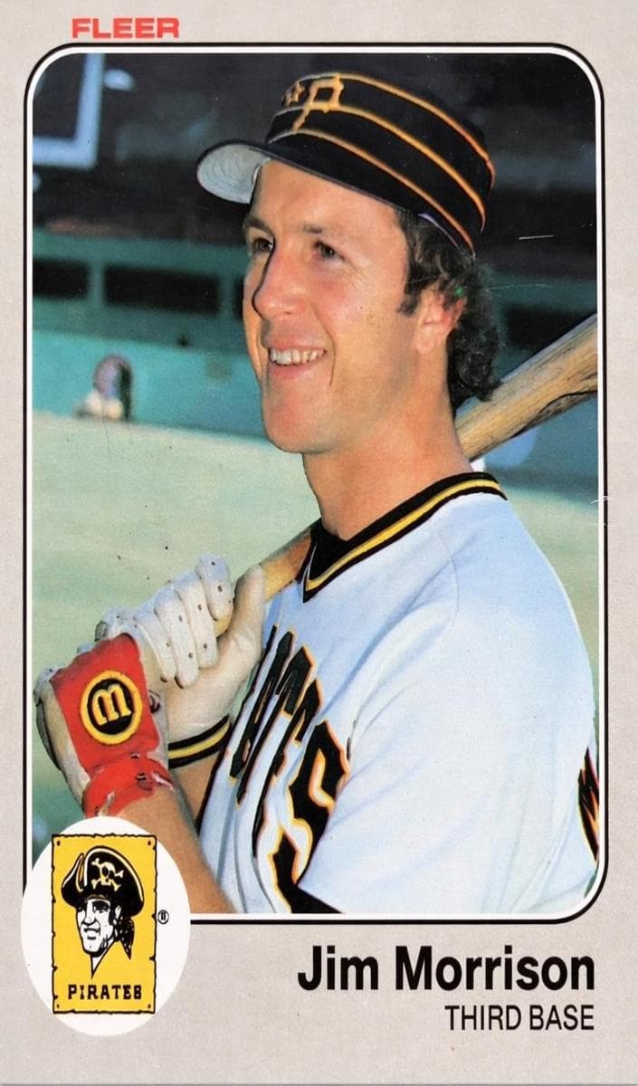 Jim Morrison 1983 fleer Fleer