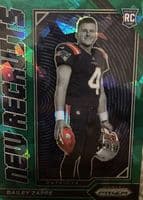 Bailey Zappe trading card