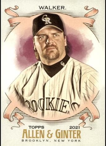 Larry Walker 2021 topps Topps Allen & Ginter