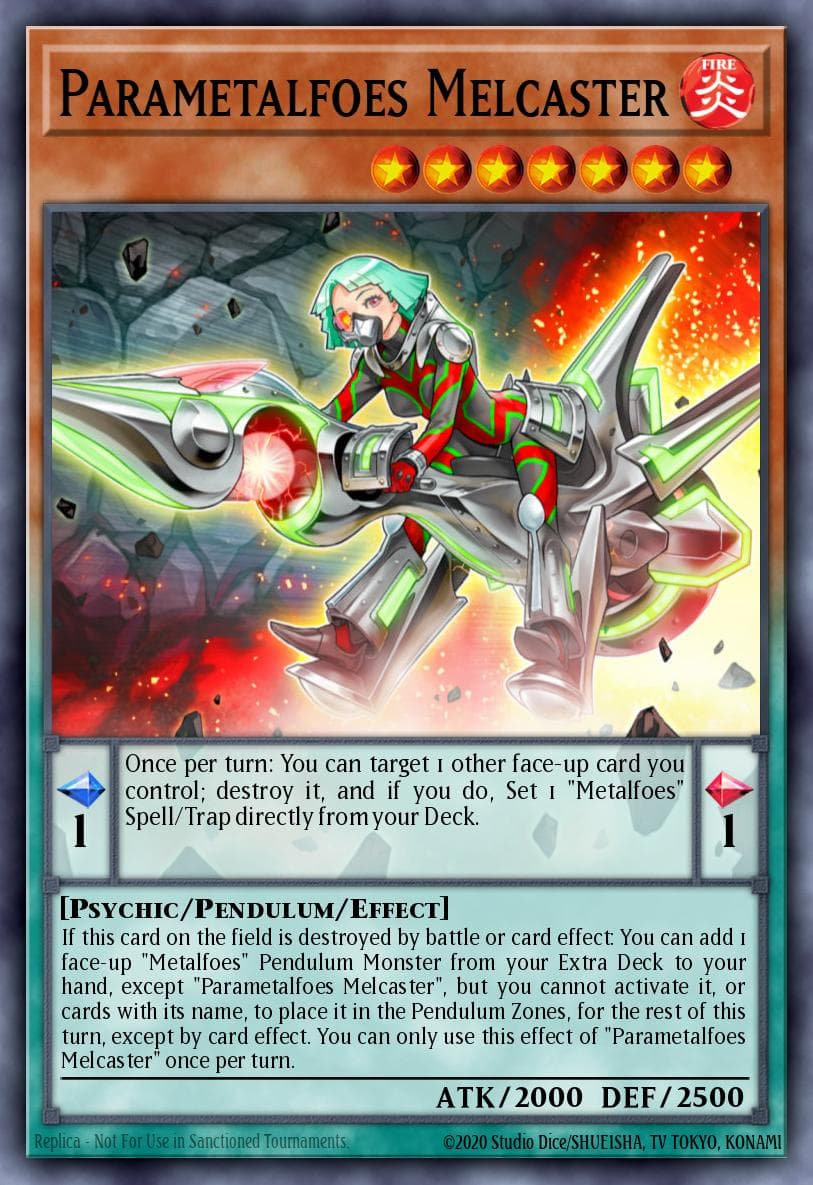 Parametalfoes Melcaster #BLVO-EN020