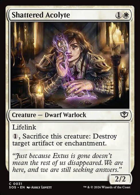 Shattered Acolyte] 2026 Magic: The Gathering Secrets of Strixhaven