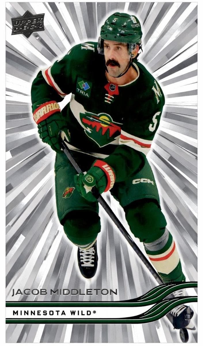 Jacob Middleton trading card
