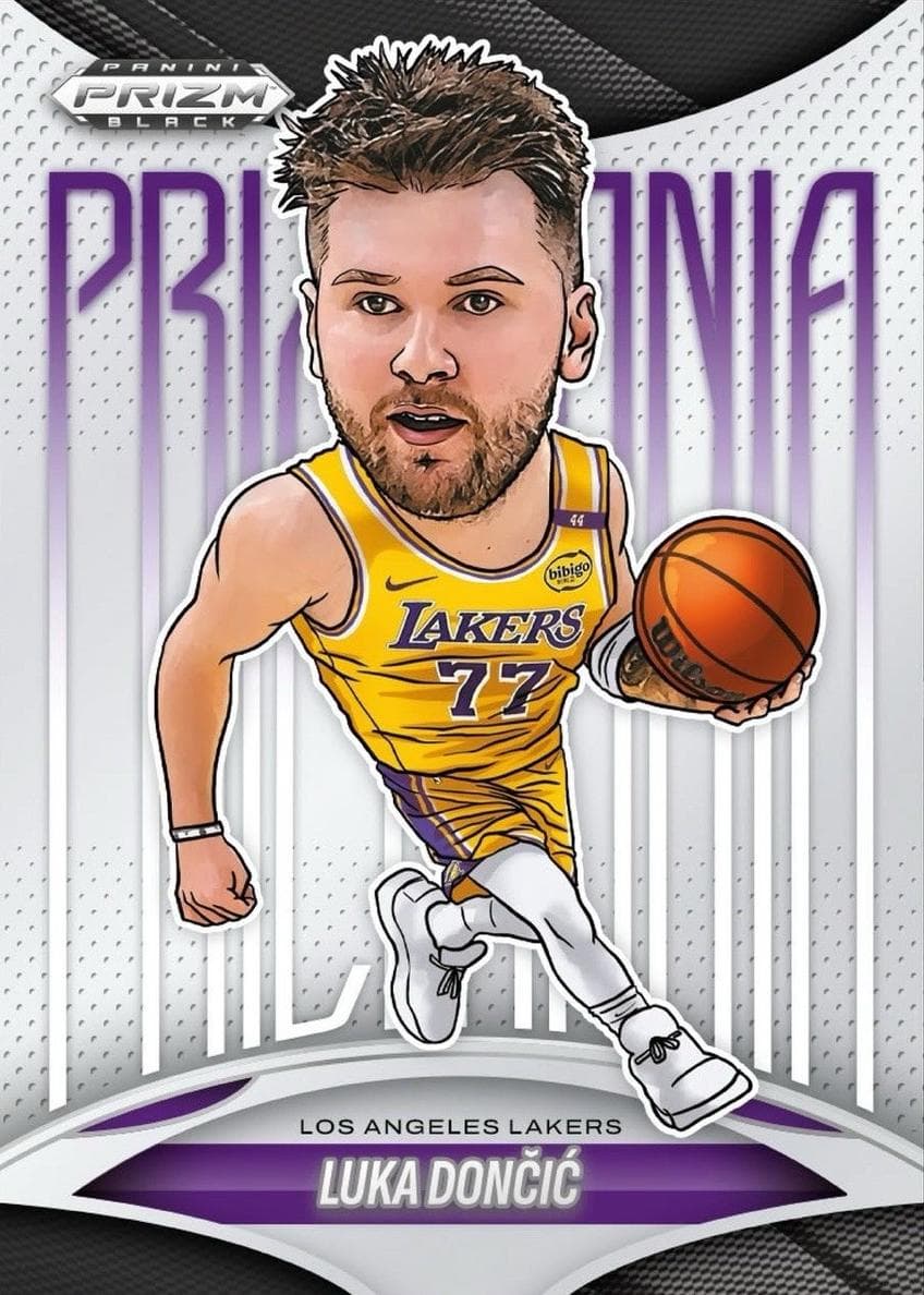 Luka Doncic 2024 panini Panini Prizm Black