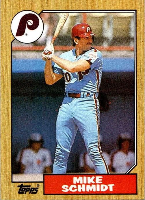 Mike Schmidt 1987 topps Topps