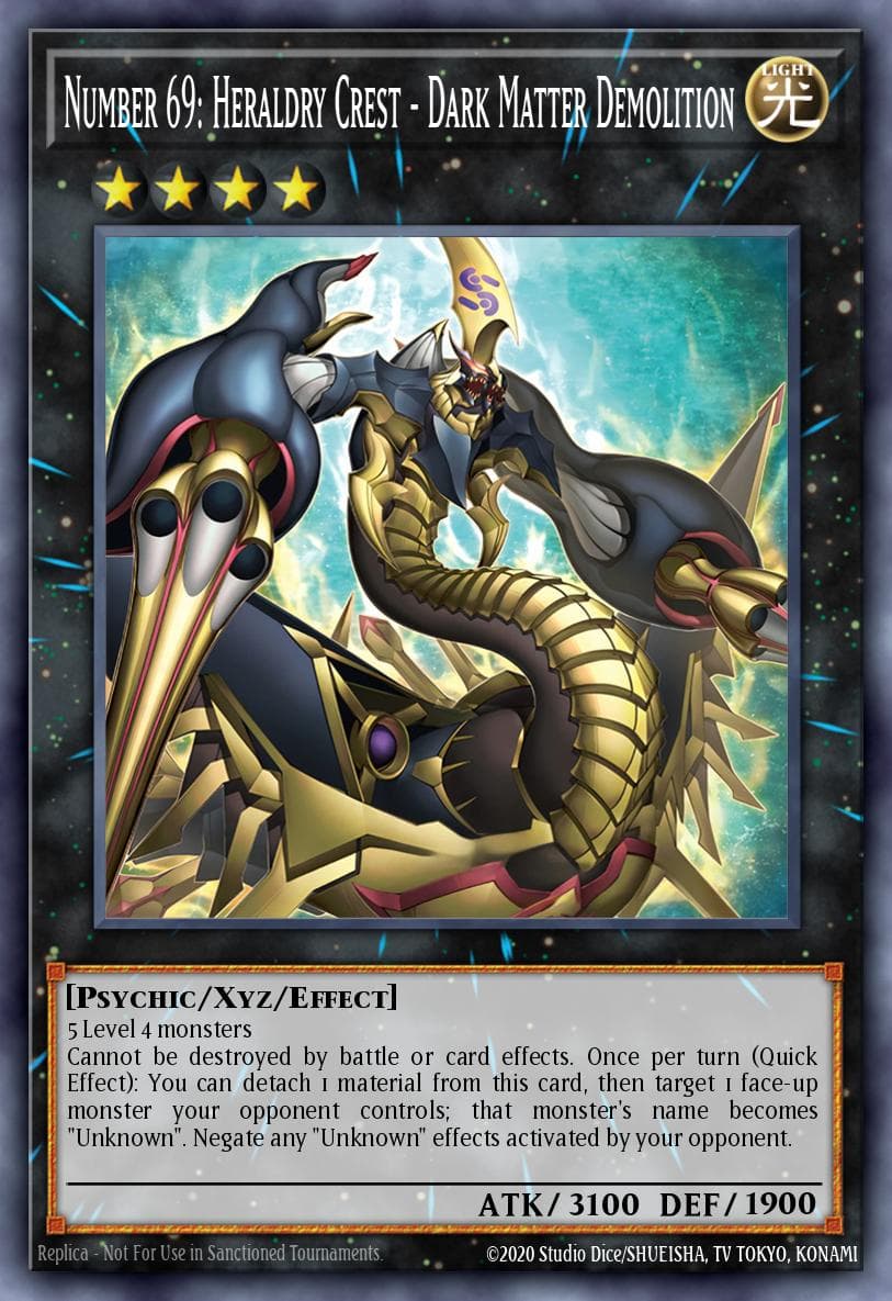 Number 69: Heraldry Crest - Dark Matter Demolition #ALIN-EN046