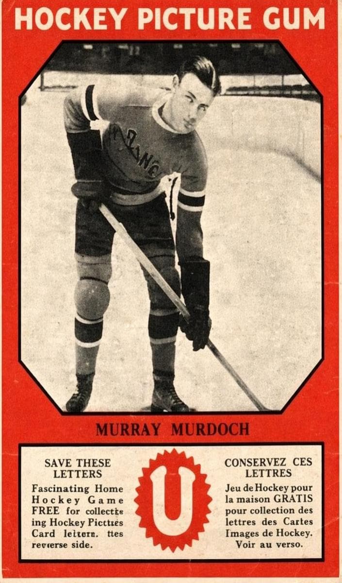 Murray Murdoch #nno