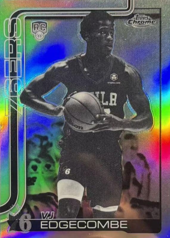 VJ EDGECOMBE 2025 TOPPS CHROME TOPPS CHROME PSA GEM MT 10 example 2