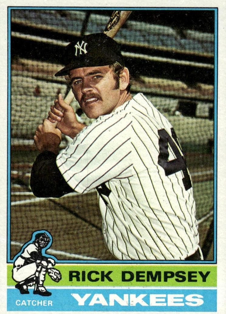 Rick Dempsey 1976 topps Topps