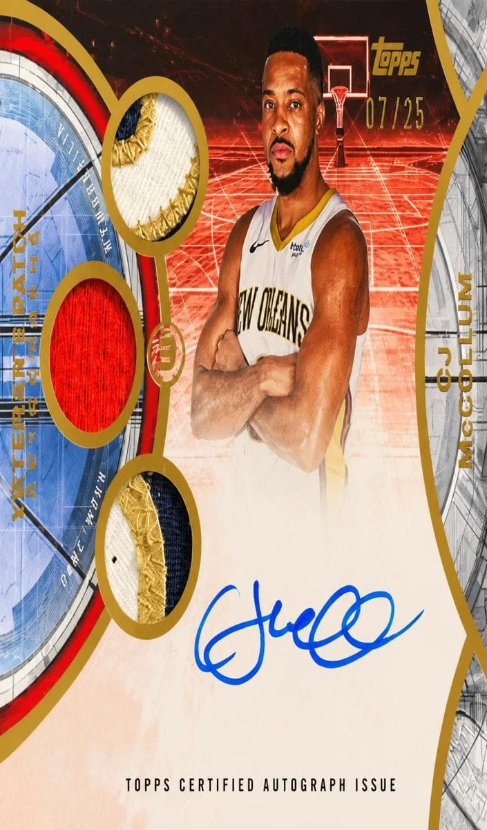 CJ McCollum 2025 topps Topps 3