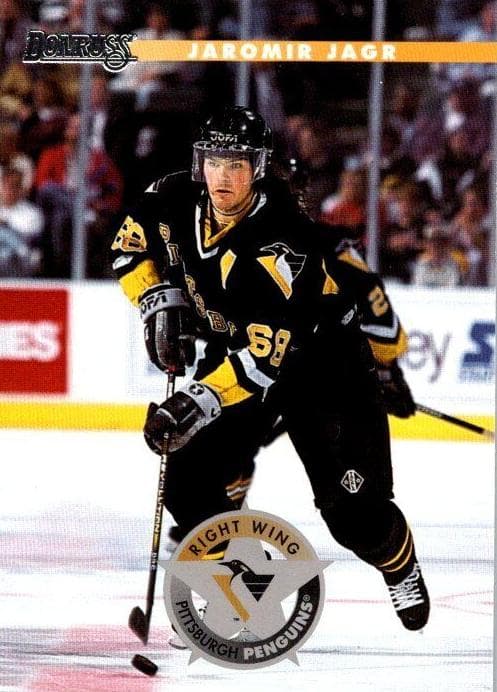 Jaromir Jagr 1996 panini Donruss