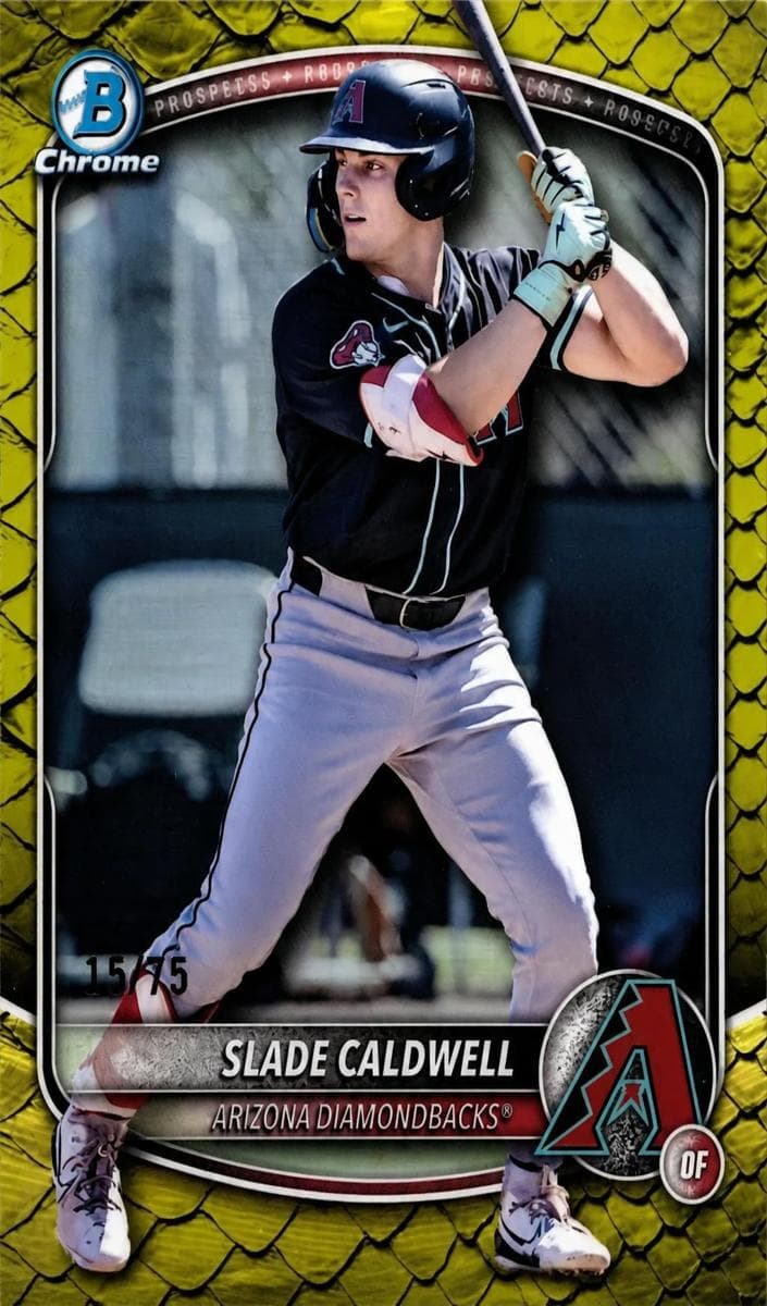 Slade Caldwell 2025 bowman Bowman Draft Chrome