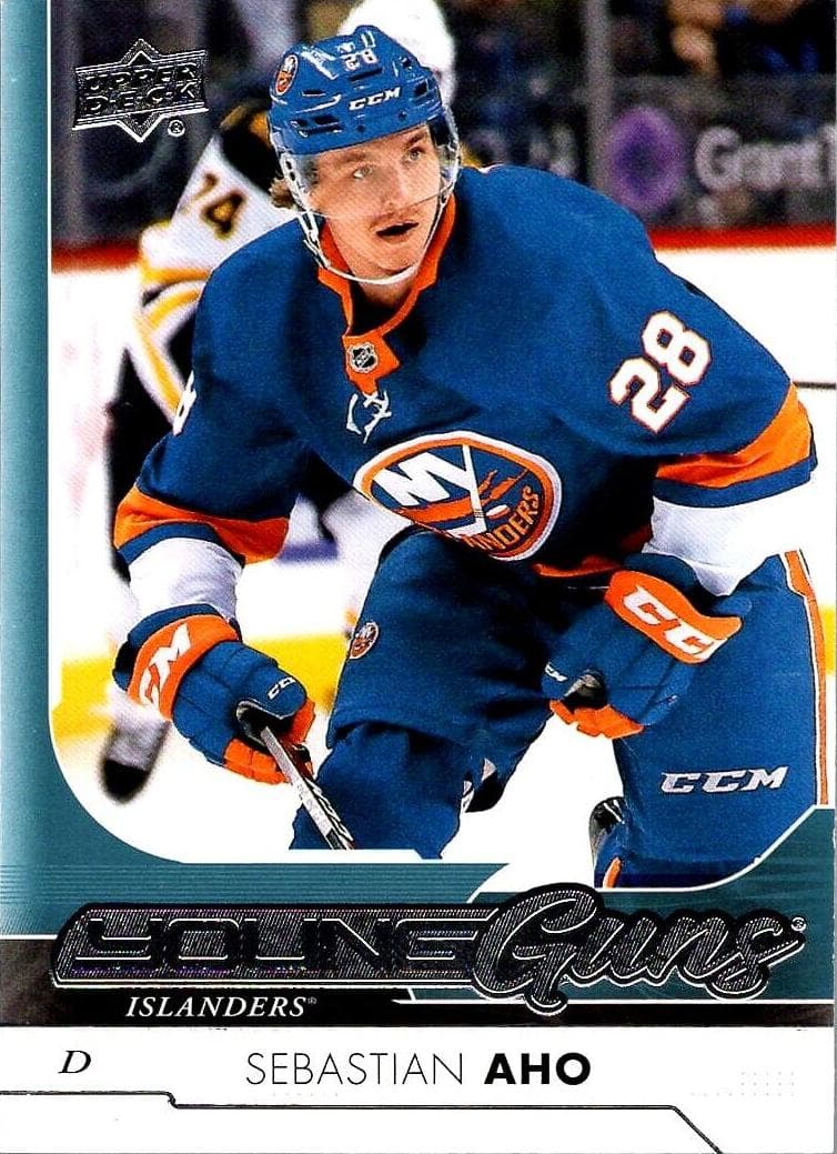 Sebastian Aho 2017 upper-deck Upper Deck