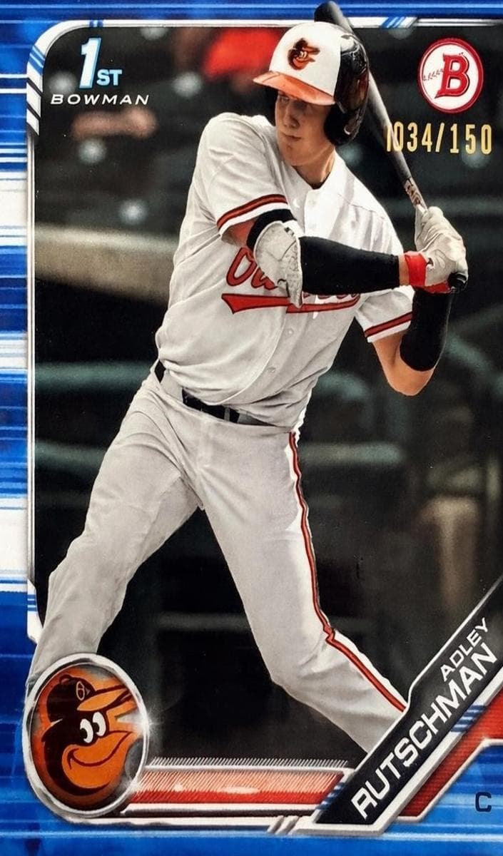 Adley Rutschman 2019 bowman Bowman Draft