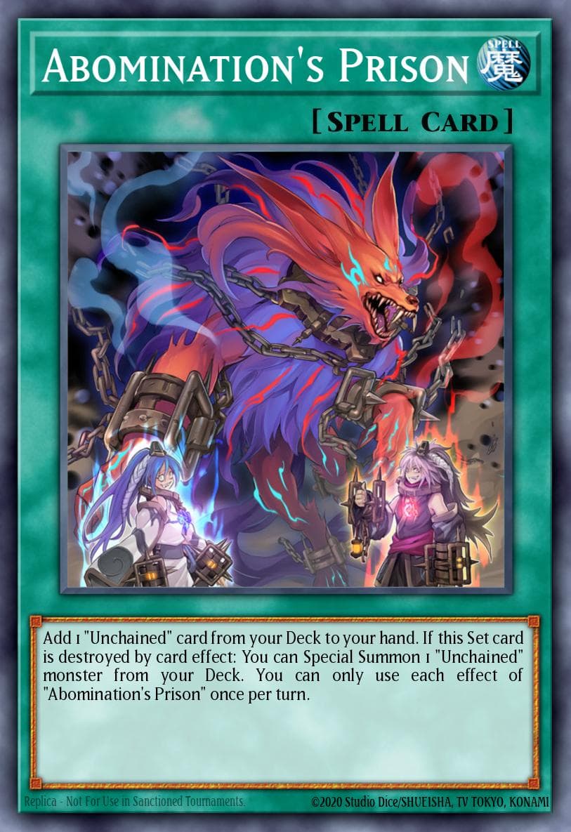 Abomination's Prison 2019 Yu-Gi-Oh!