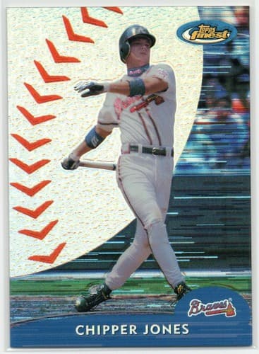 Chipper Jones 2000 unknown Finest