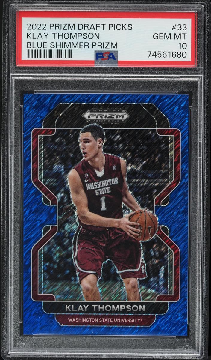 Klay Thompson 2022 panini Panini Prizm Draft Picks