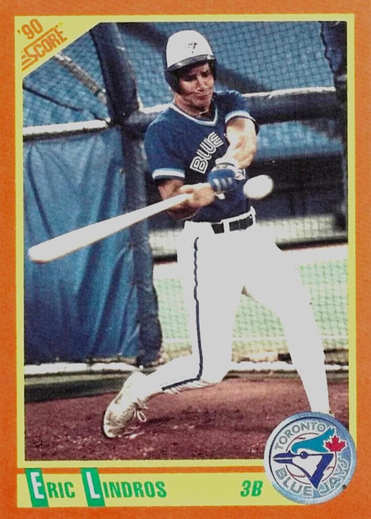 Eric Lindros 1990 panini