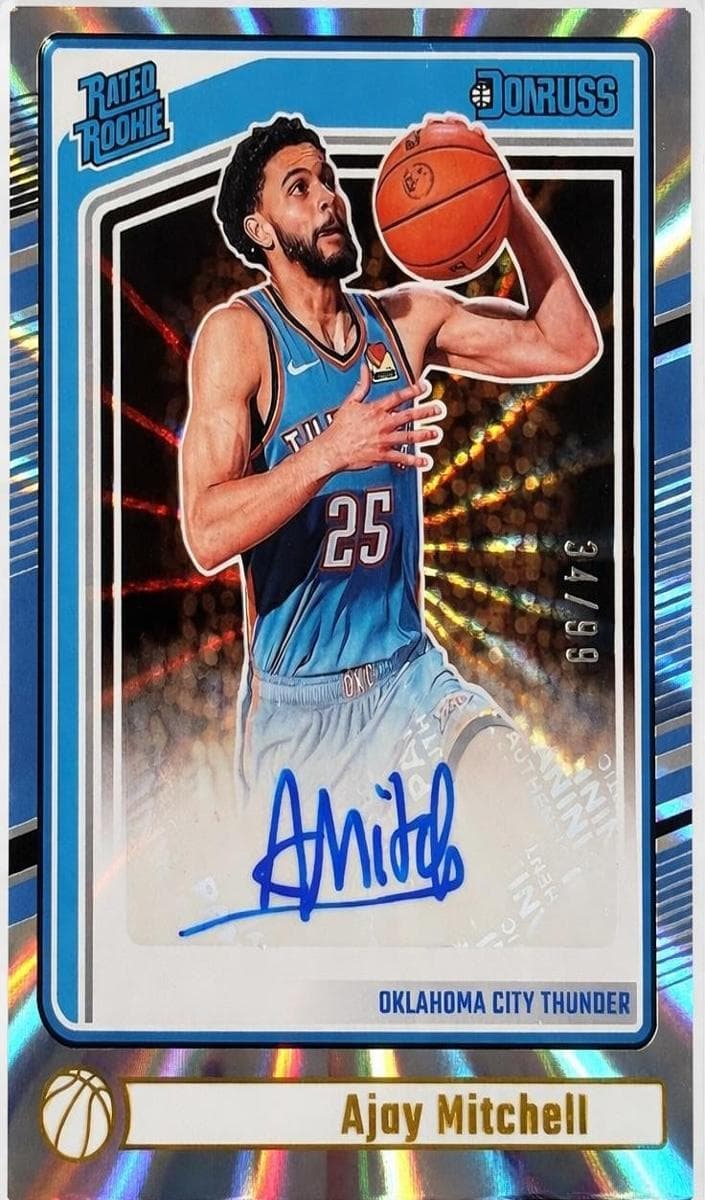 Ajay Mitchell 2024 panini Donruss