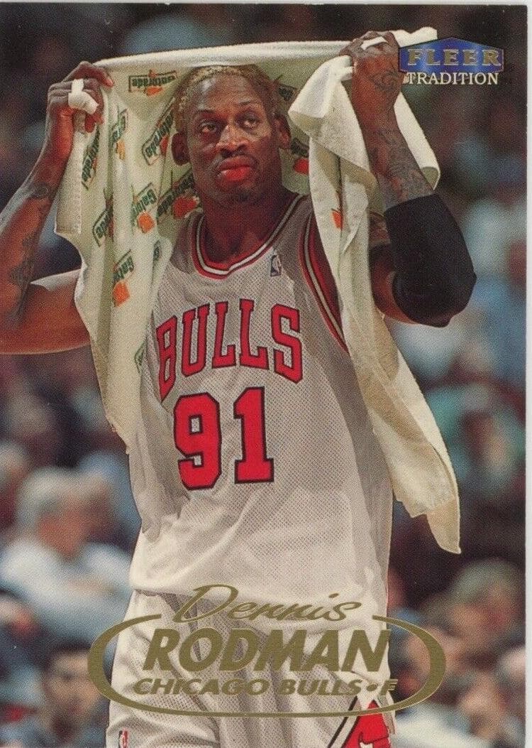 Dennis Rodman 1998 fleer Fleer Tradition