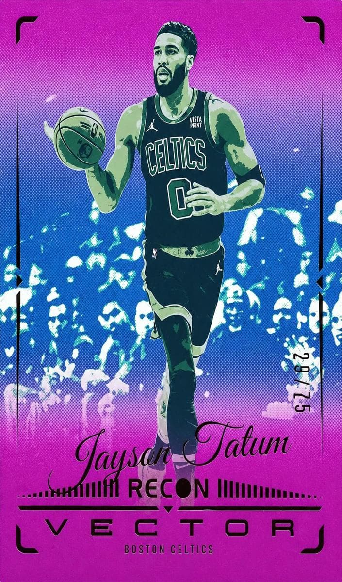 Jayson Tatum 2023 panini Panini Recon