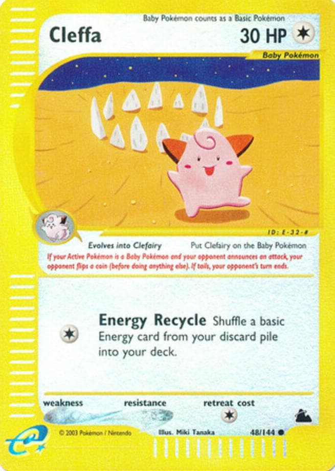 Cleffa trading card