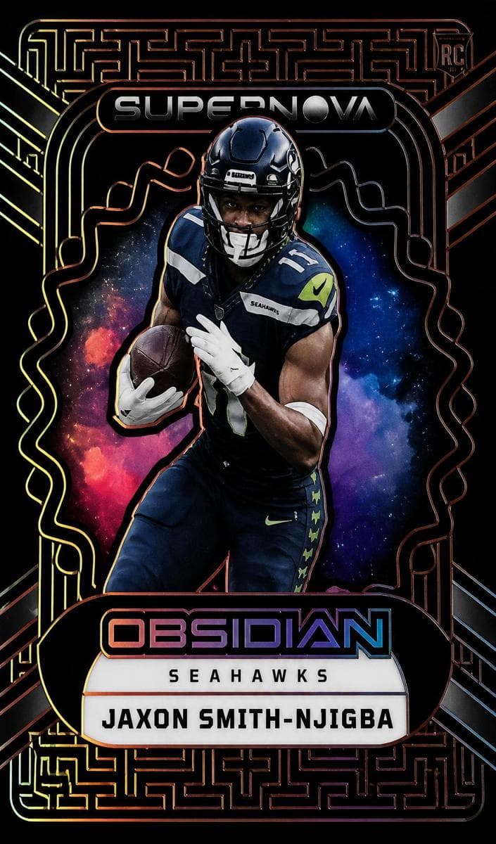 Jaxon Smith-Njigba 2023 panini Panini Obsidian