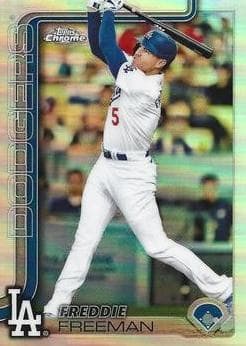 Freddie Freeman 2025 topps Topps Chrome