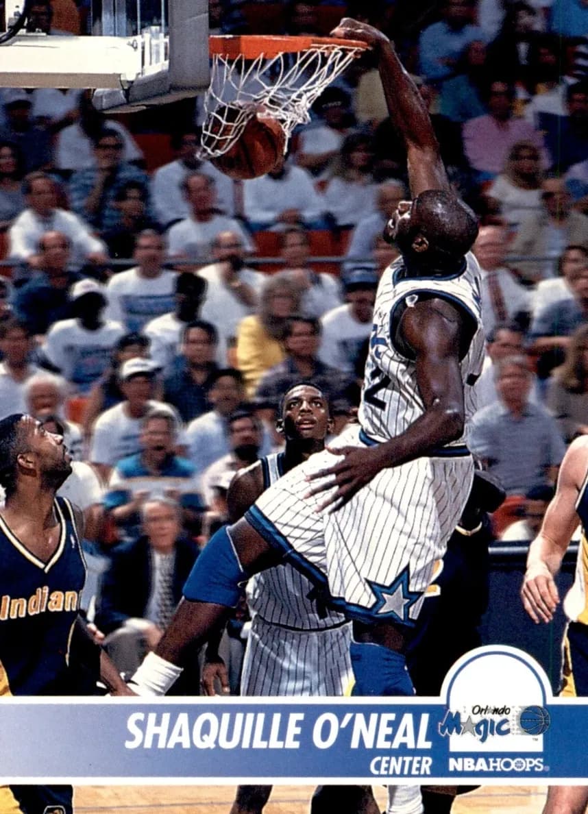 Shaquille O'Neal 1994 panini Hoops