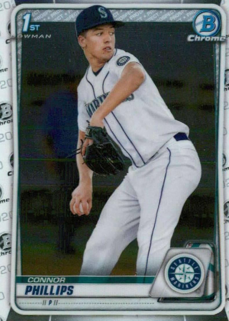 Connor Phillips 2020 bowman Bowman Draft