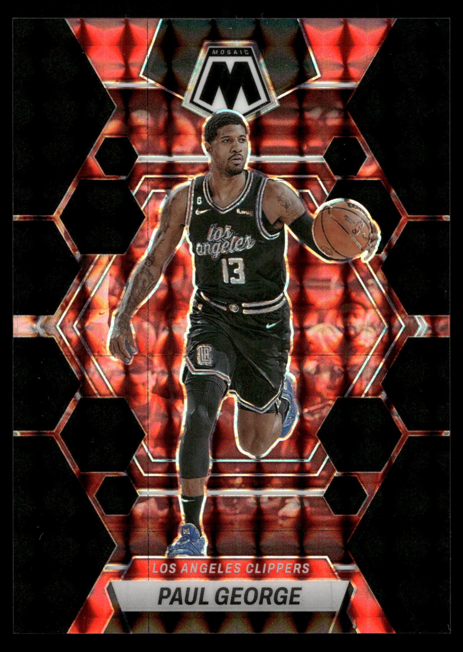 Paul George 2022 panini Panini Mosaic