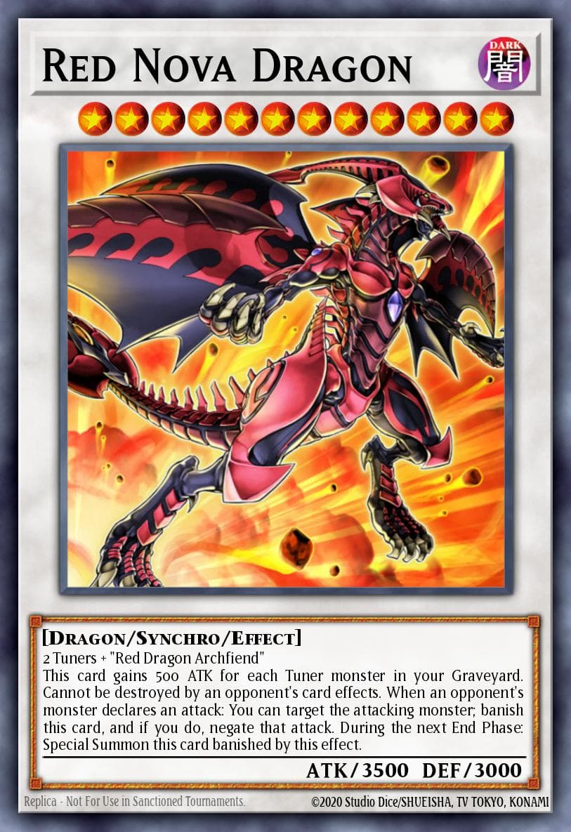 Red Nova Dragon 2014 Yu-Gi-Oh! Legendary Collection 5D's Mega Pack