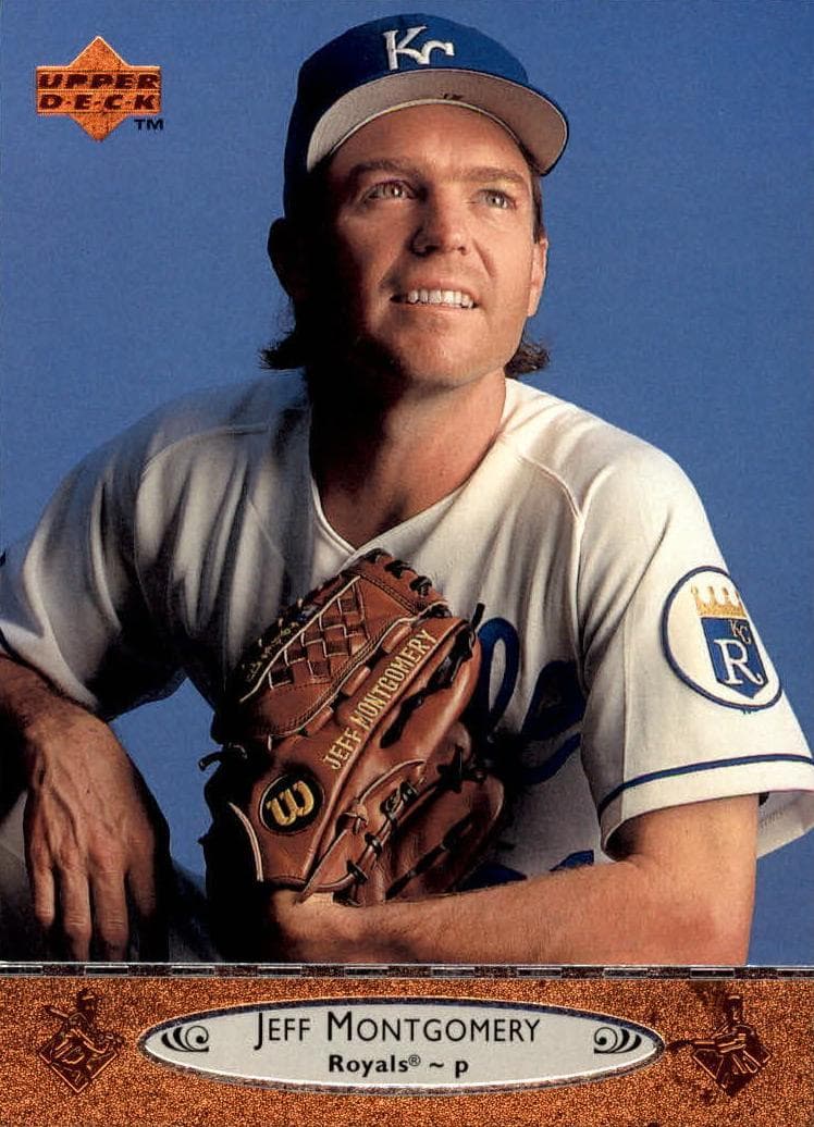Jeff Montgomery 1996 upper-deck Upper Deck
