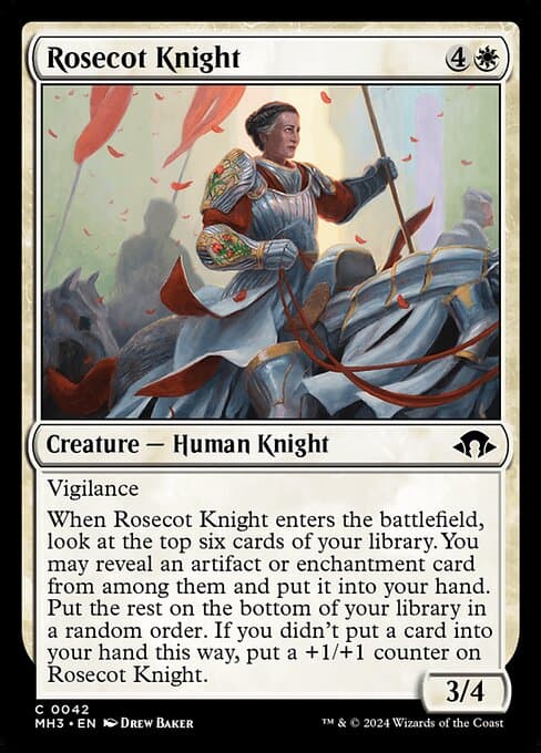Rosecot Knight 2024 Magic: The Gathering Modern Horizons 3
