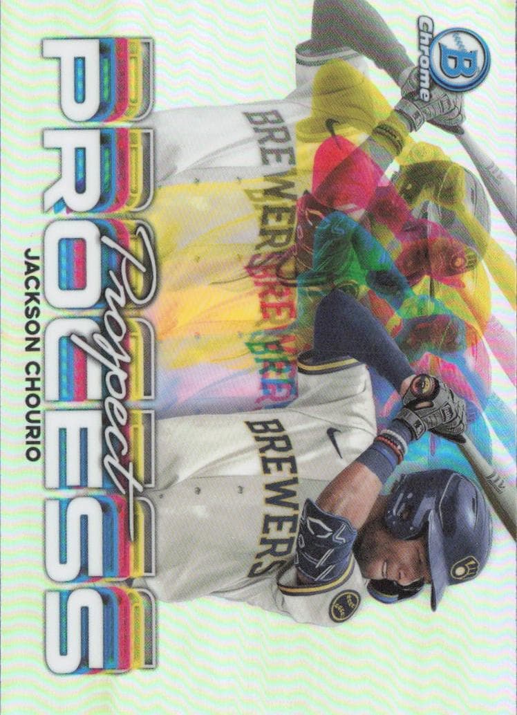 Jackson Chourio 2023 bowman Bowman Chrome
