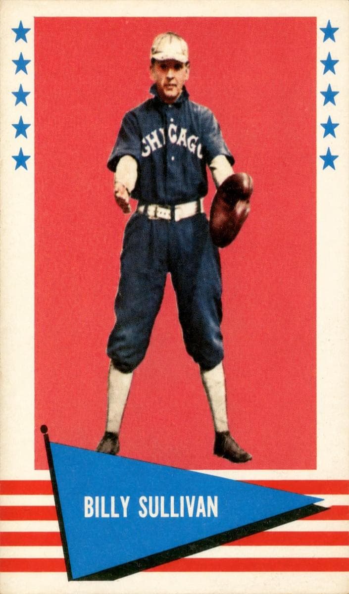 Billy Sullivan 1961 fleer Fleer Baseball Greats