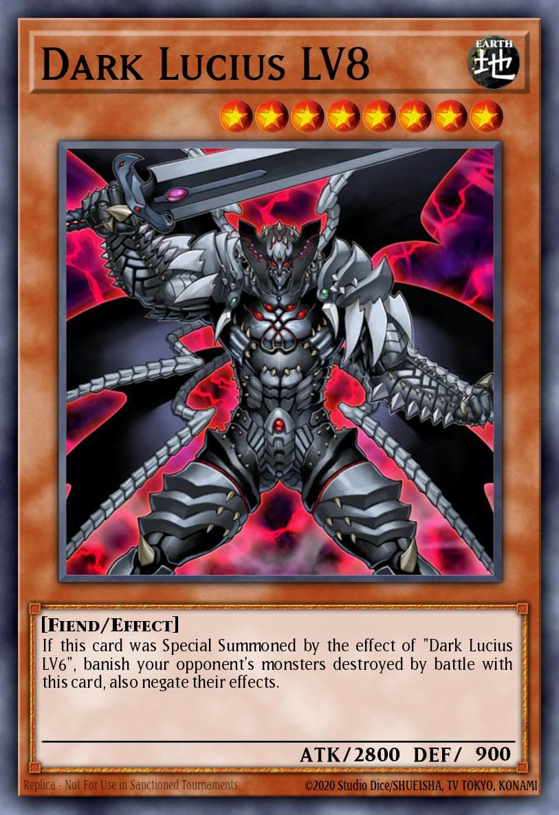 Dark Lucius LV8 2006 Yu-Gi-Oh!