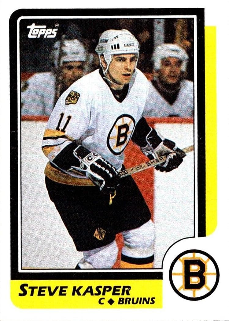 Steve Kasper 1986 topps Topps