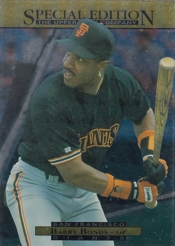 Barry Bonds 1995 upper-deck Upper Deck