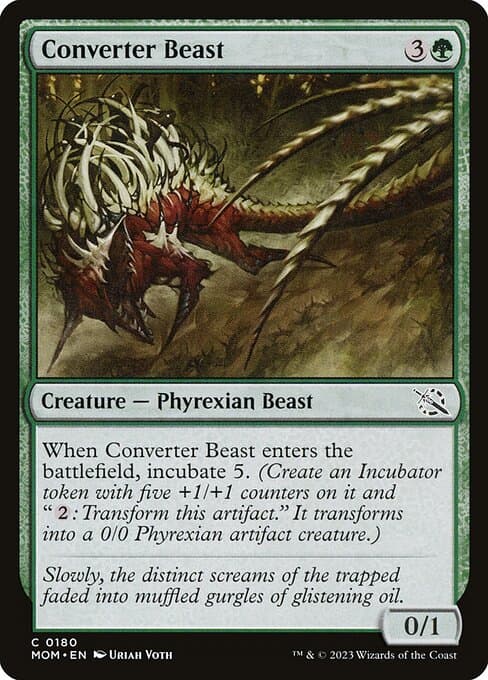 Converter Beast 2023 Magic: The Gathering March of the Machine