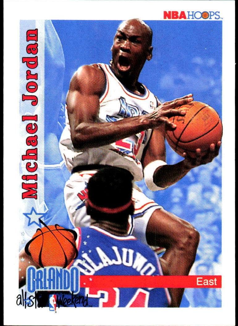 Michael Jordan 1992 panini Hoops