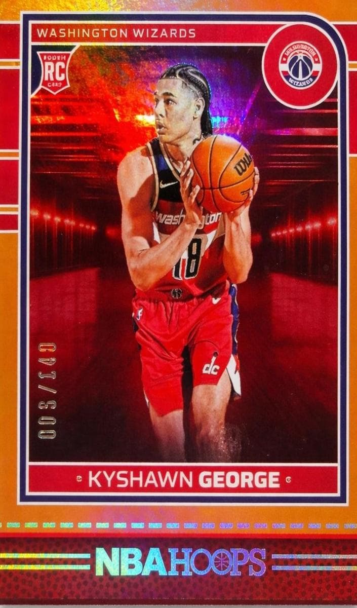 Kyshawn George trading card