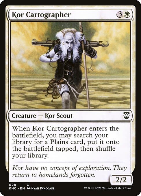 Kor Cartographer Magic: The Gathering Zendikar Rising Commander