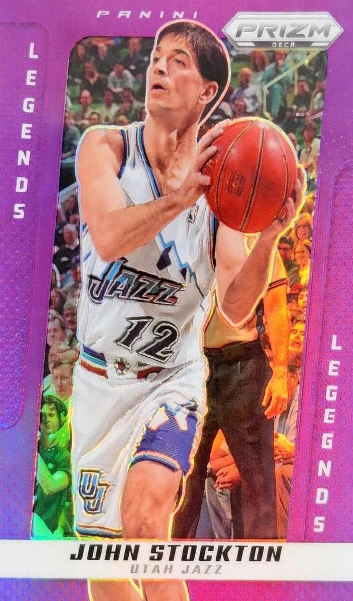 John Stockton 2024 panini Panini Prizm Deca