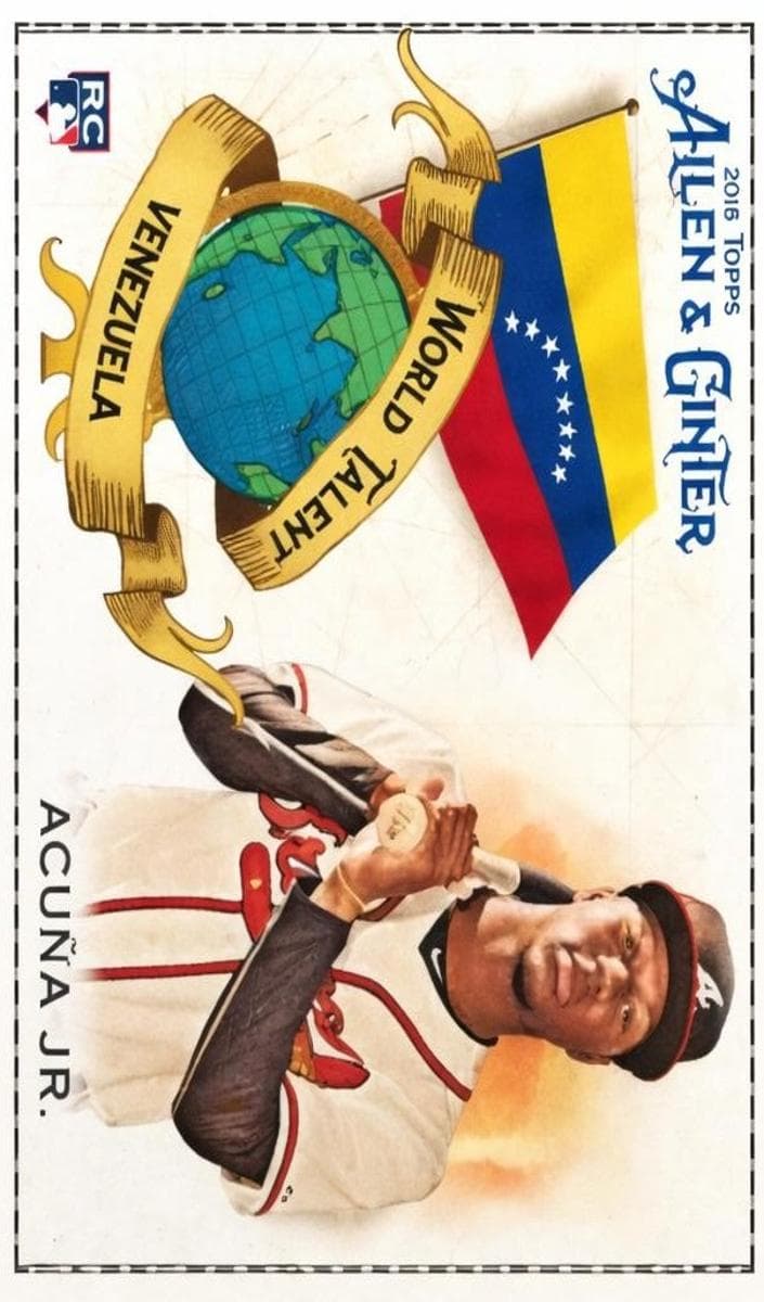 Ronald Acuna Jr. 2018 topps