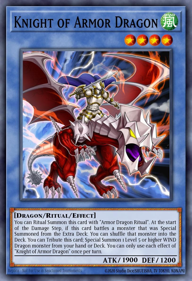 Knight of Armor Dragon #BLVO-EN037