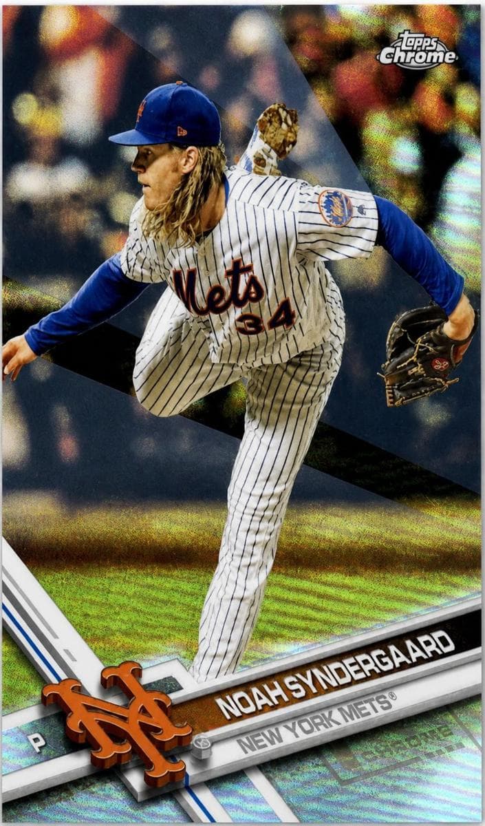 Noah Syndergaard 2017 topps Topps Chrome
