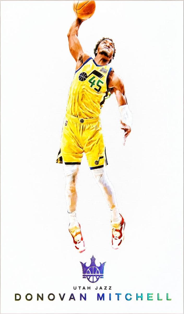 Donovan Mitchell 2021 panini Panini Court Kings