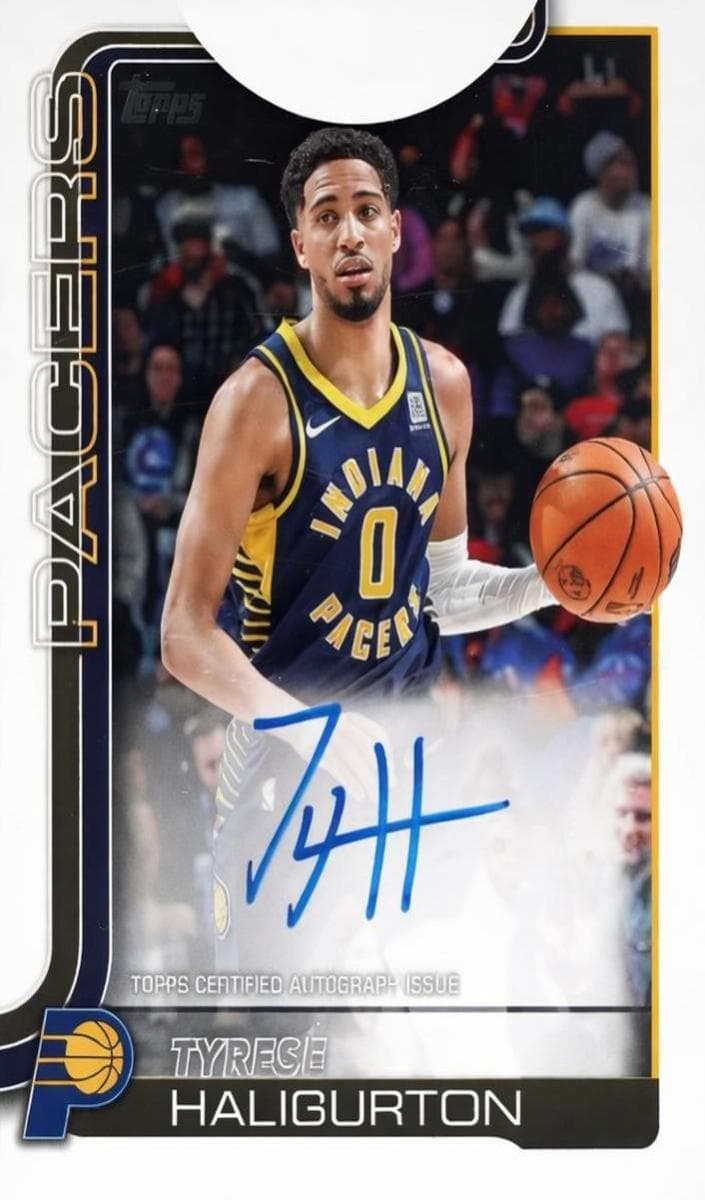 Tyrese Haliburton 2025 topps Topps