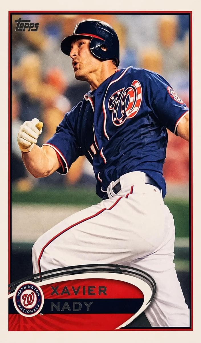 Xavier Nady trading card