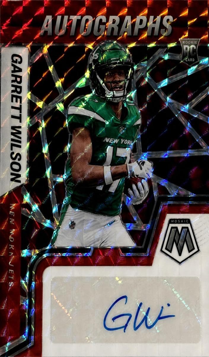 Garrett Wilson 2022 panini Panini Mosaic